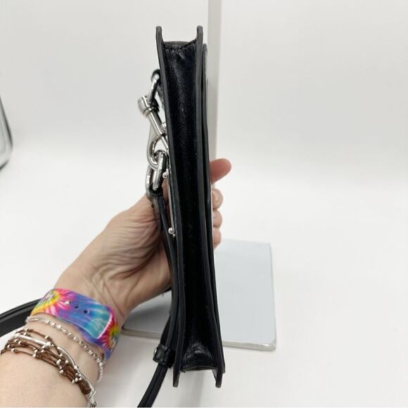 Rebecca Minkoff Leather Wallet Belt Bag Black Large / XL Fanny‎ Pack - Picture 7 of 13